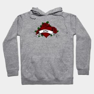 MOM HEART TATTOO Hoodie